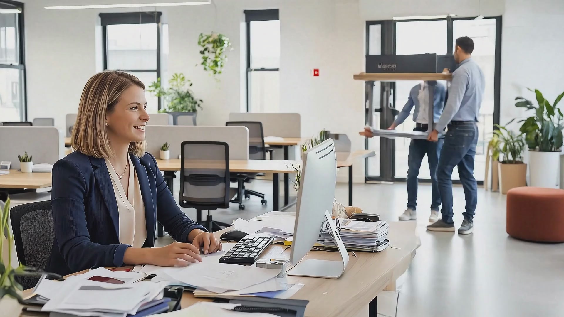 get a height adjustable desk and we will build it for you at thats my office