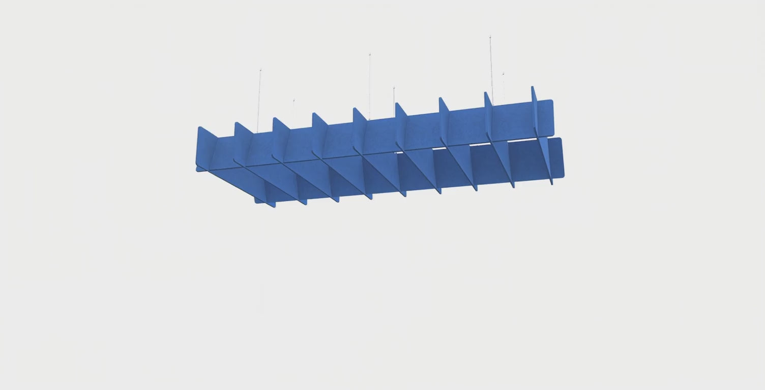 acoustic ceiling baffle sfor offices