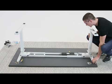 Assembly of Height Adjustable Desk Frame 120 to 180cm Wide