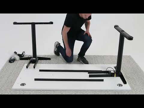 Height Adjustable Desk Rounde Assembly