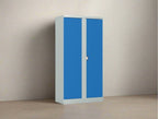   School Secure Exam Paper Storage Cupboard with 2 Shelves 165cm High CUEC6A-Exam 3 Office Furniture