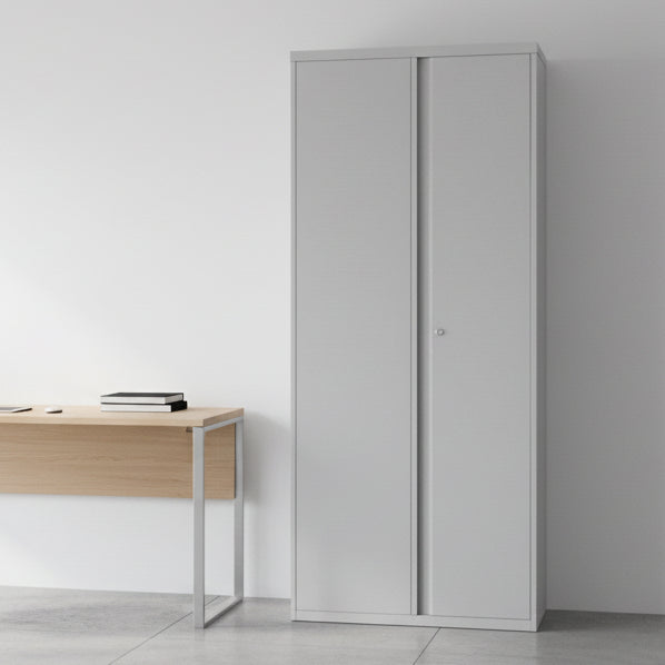 Office Cupboard 2 Door Locking Tall 183cm by SIlverline CULM7SDMetal Cupboard Premium