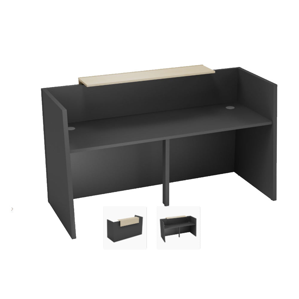 Sove Office  Standard Reception Desk LargeThat’s My Office Furniture, 360 Degree View storage, desk, chair