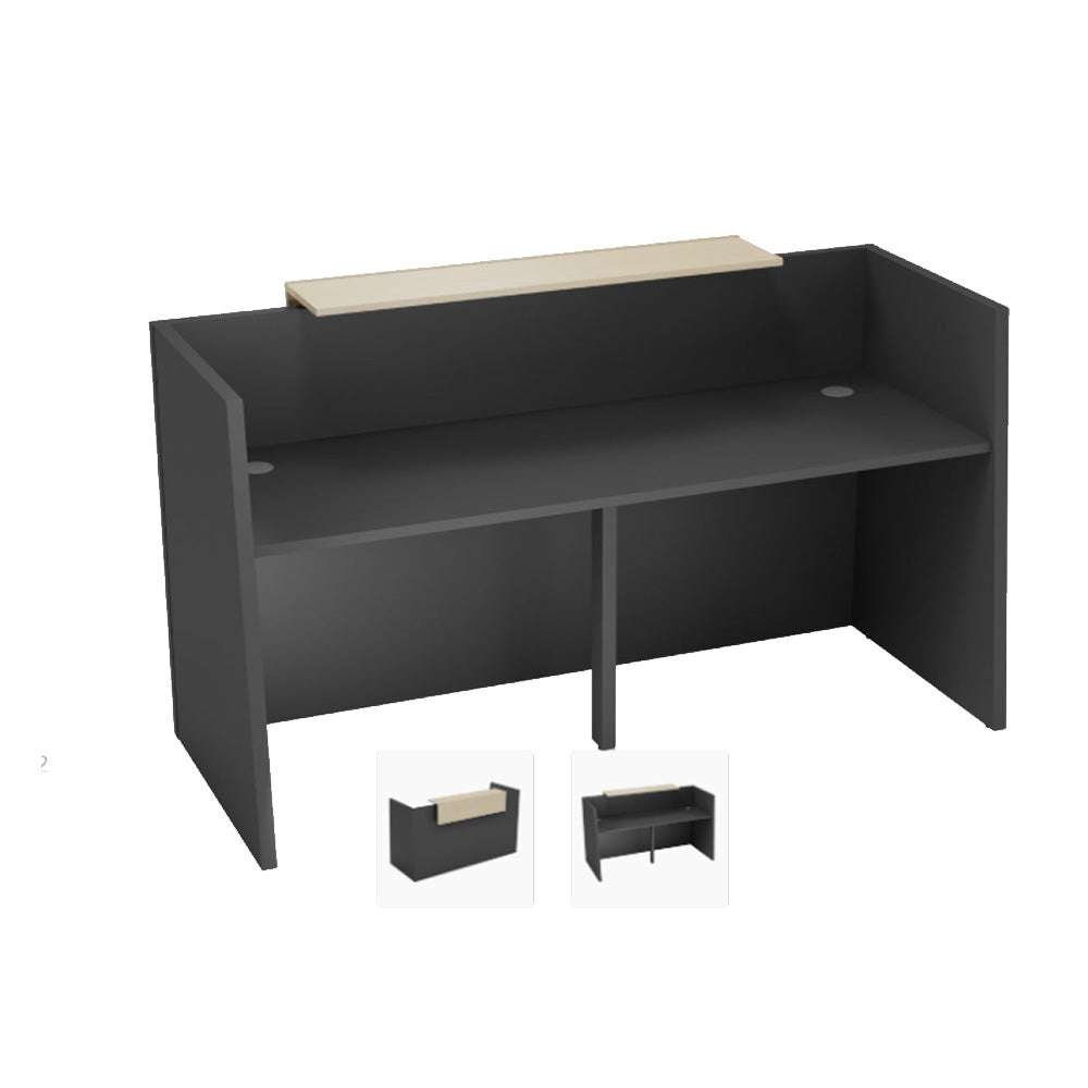 Sove Office  Standard Reception Desk LargeThat’s My Office Furniture, 360 Degree View storage, desk, chair