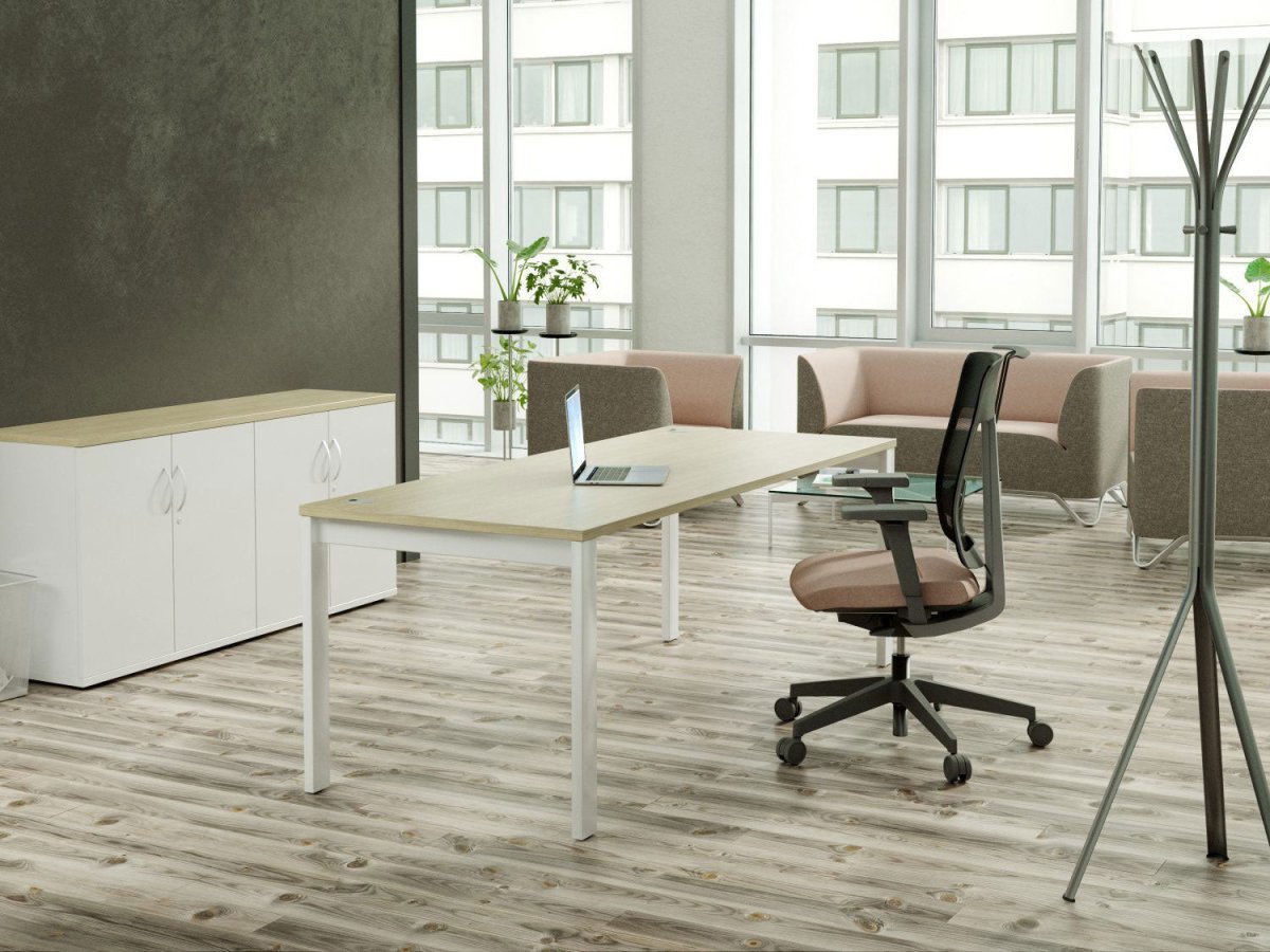 Office  Switch 1 Person Bench Open Leg Desk Switch-1P 10 Office Furniture and Home Remote Working