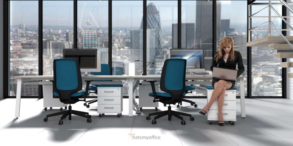 Switch Double Bench Desk S-2PB-LEO-T1468 9 Office Furniture and Home Remote Working