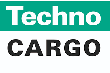 Techno Cargo logo with green and black design