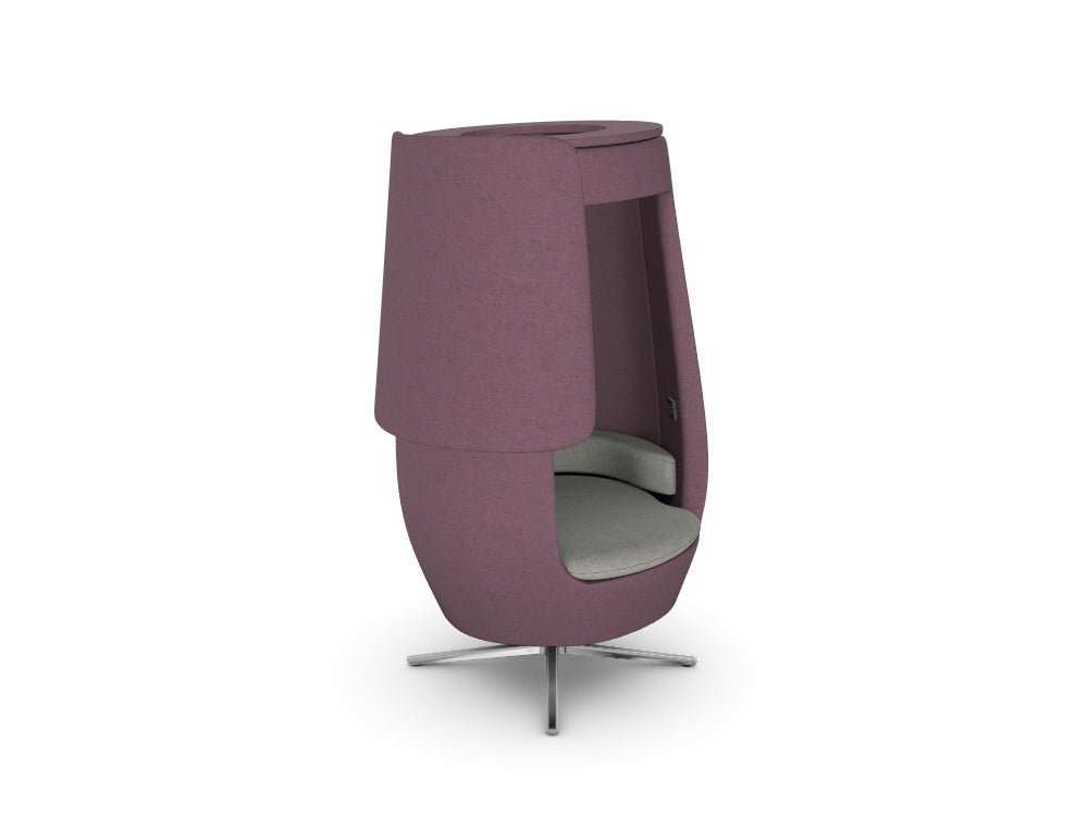 A11 - SKU: A11/UW, Body Finish: WO - TOR - Orchid, Seat Finish: WO - TPC - PelicanTHATSMYOFFICE