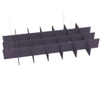 Grid 2 Acoustic Ceiling Grids Koala 8 Designs 24 Colour Choices