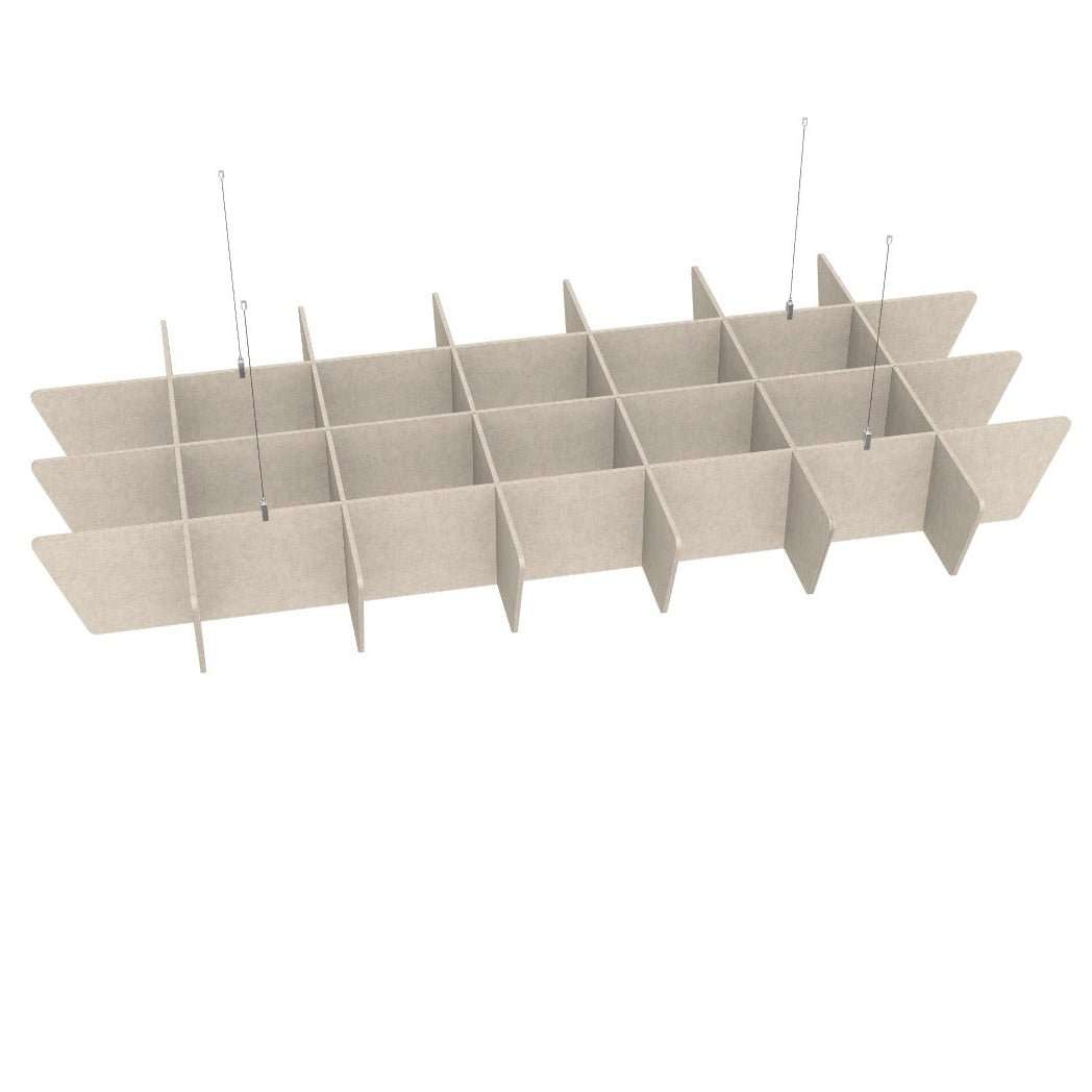 Grid 3 Acoustic Ceiling Grids Koala 8 Designs 24 Colour Choices