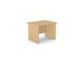 Ashford Panel Leg Straight Office Desk - SKU: Complete product: A - PNST1080/BE, Top: AK - TM1080/BE, Legs: A - LPNSTWV80/BE