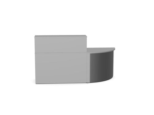 Ashford Reception Desk - SKU: ASH - REC1200RISLWOODTHATSMYOFFICE