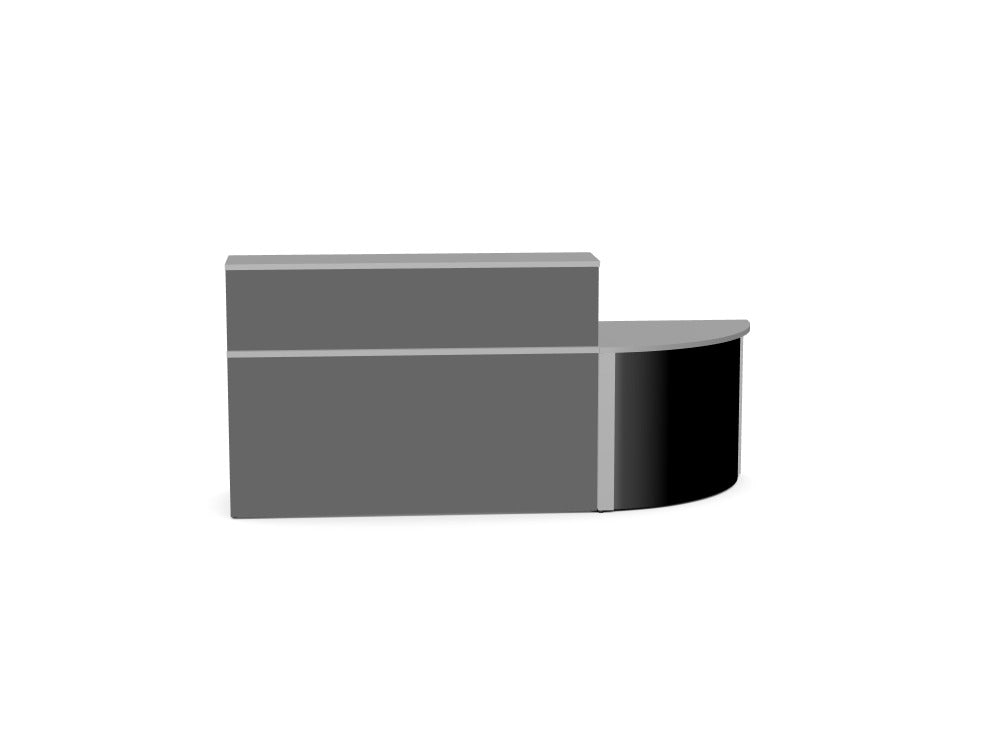 Ashford Reception Desk - SKU: ASH - REC1600RISLWOODYESDESKYESCORNERYESRISER