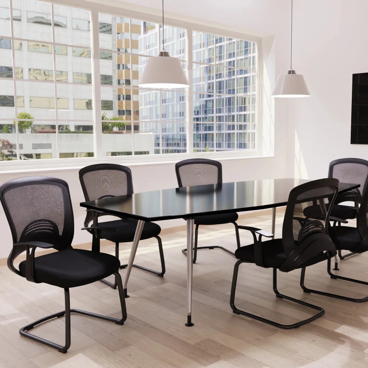 Astro Cantilever Leg Mesh Visitor  Office Chair