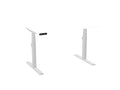 AV8 Levanta Standing Desk 120 x 80 cm Wht Cabl Tra TMO - SKU: AV81280WHTSSilverTHATSMYOFFICE