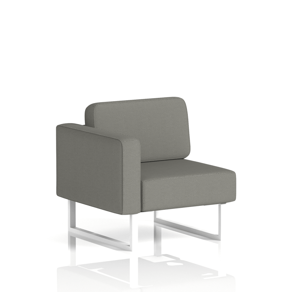 Brixworth Modular Seating Right Unit Hardraw Band 6 - Yoredale White