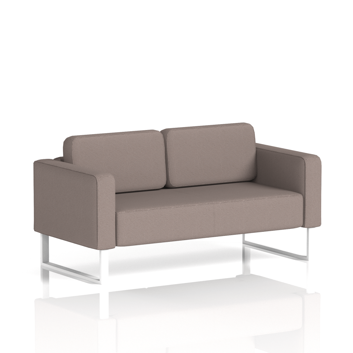 Brixworth Sofa 2 Seater Settle Band 6 - Yoredale White