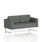 Brixworth Sofa 2 Seater Kobe Band 5 - Sumi WhiteThat’s My Office Furniture, 360 Degree View storage, desk, chair
