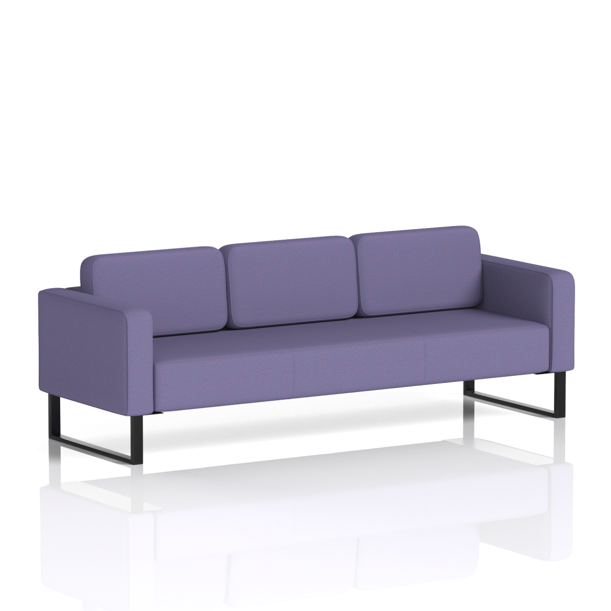 Brixworth Sofa 3 Seater Partner Band 4 - Synergy Black