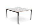 C - Sense Bench - Office Desk Grey Top Ply Edge 120cm x 70cmTHATSMYOFFICE