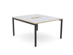 C - Sense Bench - Office Desk Grey Top Ply Edge 120cm x 70cmTHATSMYOFFICE