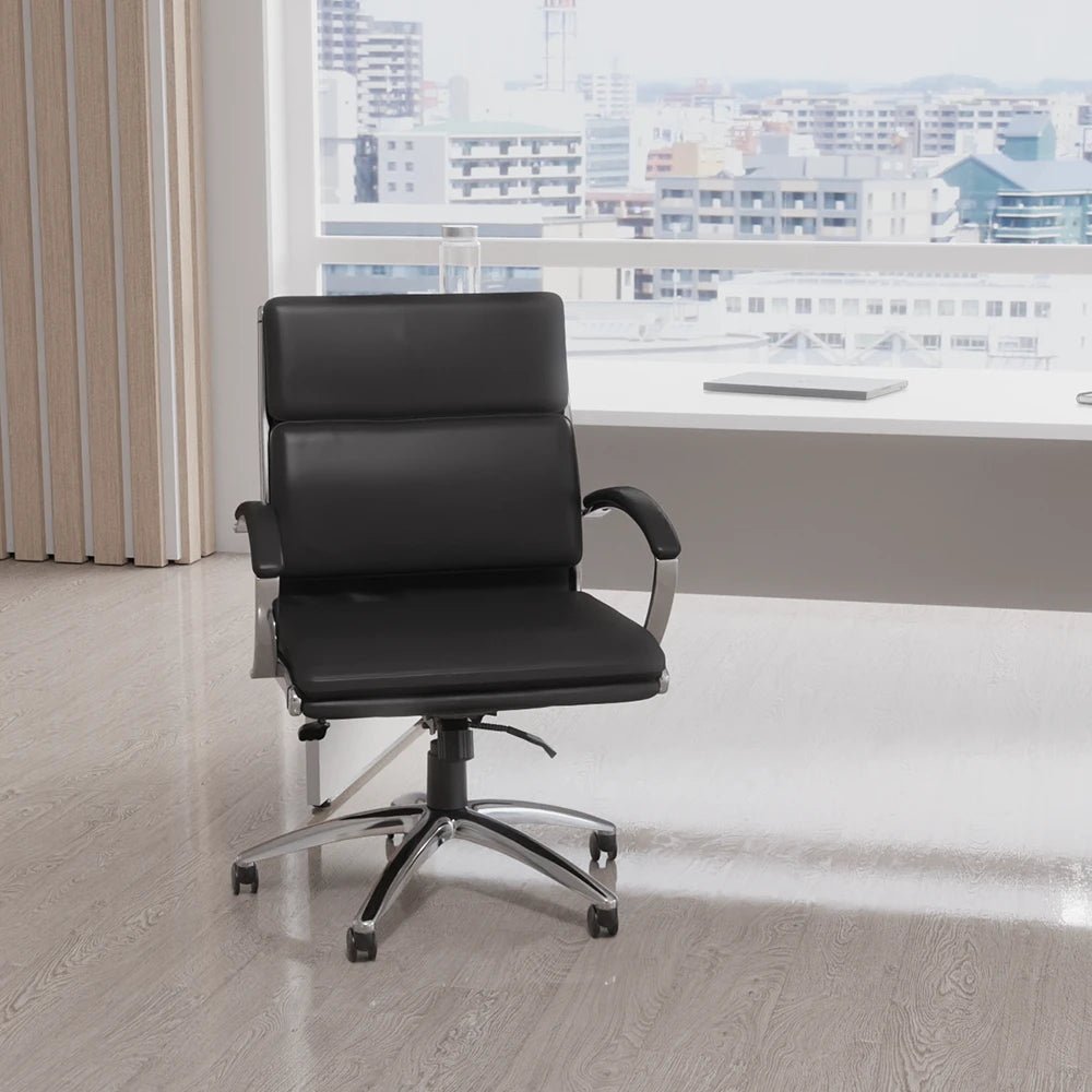 Classic Executive Leather Office Chair with ArmsExecutive Office Chair