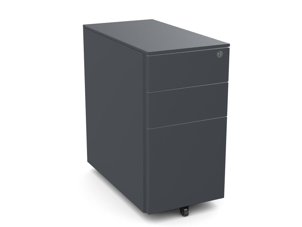 Dexters Under Desk Pedestal Custom - SKU: PDBP50SD53SD Graphite