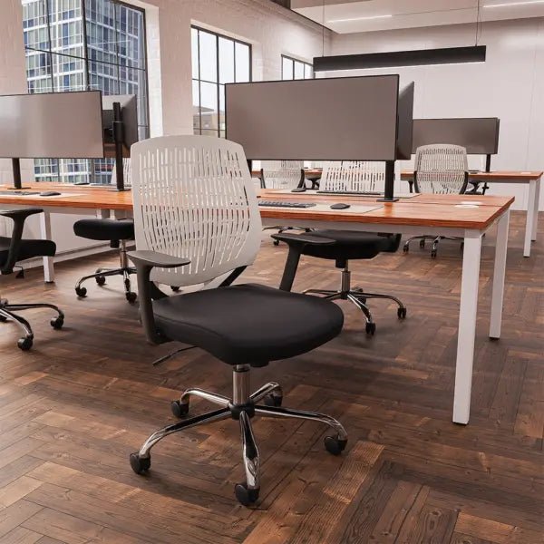 Dura Medium Back Task Operator Office Chair with Arms