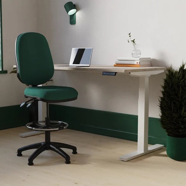 Eclipse Plus II Task Operator Office Chair with Hi Rise Draughtsman Kit