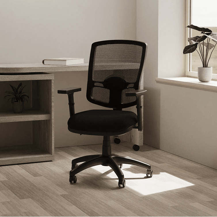 Eclipse Plus III Deluxe Medium Mesh Back Operator Office Chair