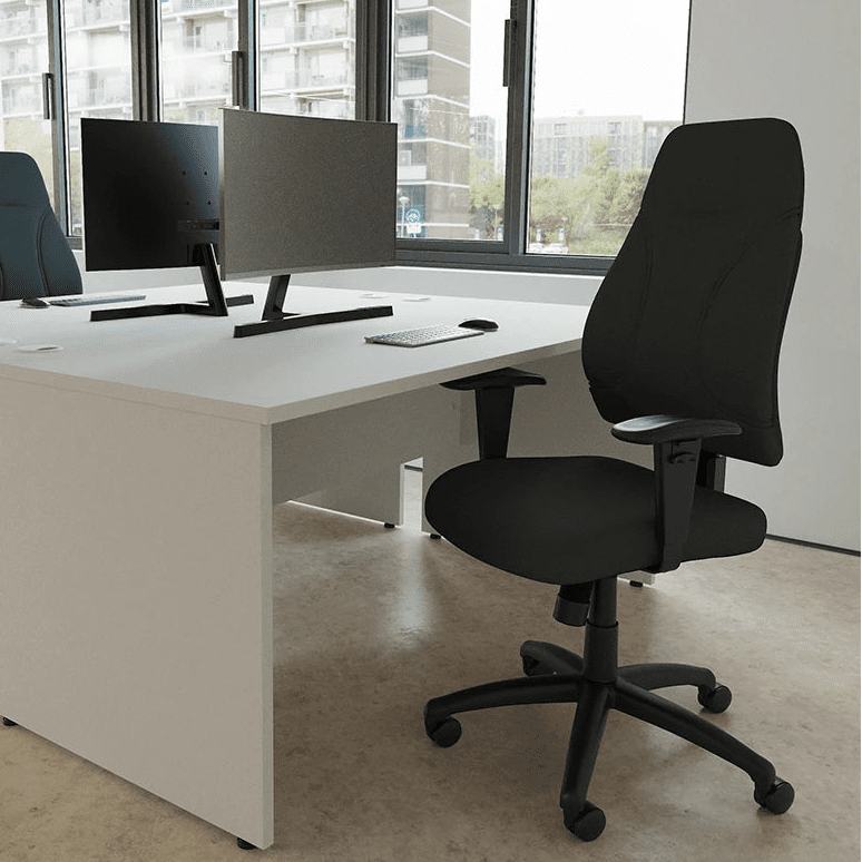 Esme High Back Task Operator Office Chair with Arms