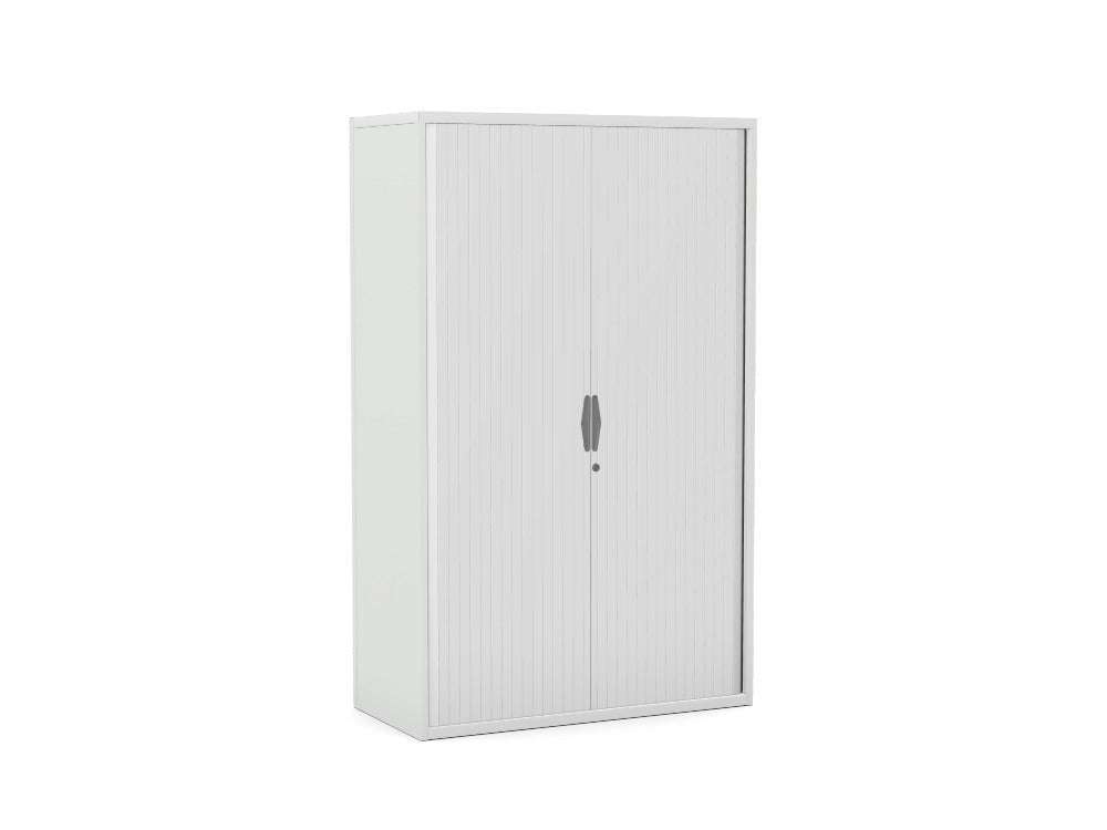 Executive Tambour Cupboard Freedom - SKU: FRST50SDGreyLightGreyEmpty