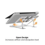 Eze Ultraslim Foldable Aluminum Laptop Riser