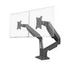 Gas spring double monitor desk arm Merge Double