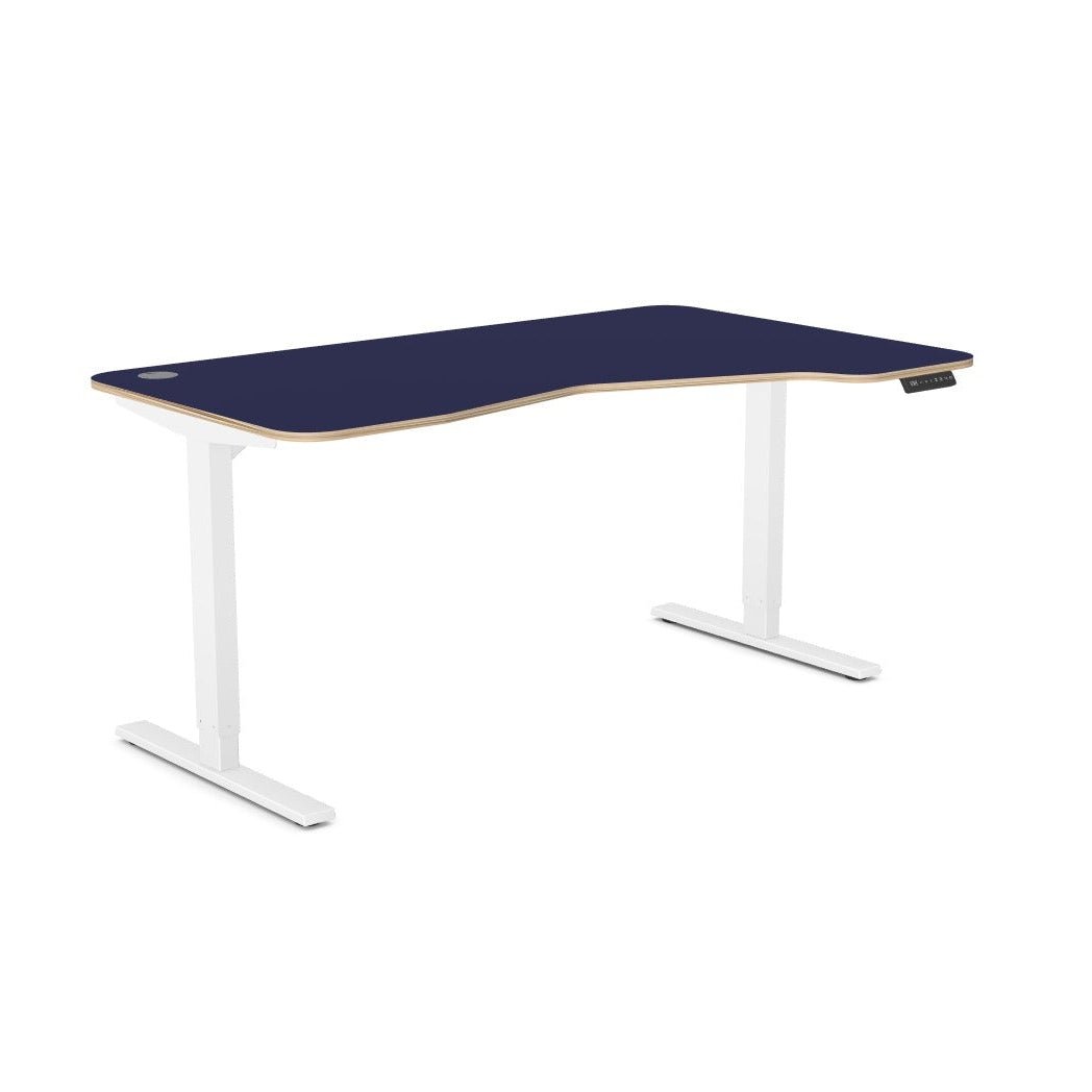 Height Adjustable Desk K - Top Sit Stand Levanta Zoom 160cm Wide RH OfferHeight Adjustable Desk K TopTHATSMYOFFICE