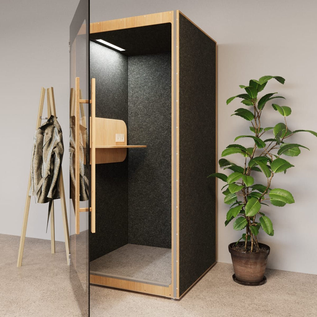 Hide H1 Booth Acoustic Office POD Room 100cm W 96cm D View in 360°