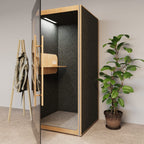 Hide H1 Booth Acoustic Office POD Room 100cm W 96cm D View in 360°