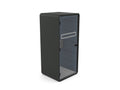 Hush Phone - SKU: MIK - HUS - BX - 018/UP, SHELL:AGC, GLASS:PRZ, HANDLE:JGC, UPHOLSTERY 1:DENIM_PE - TDM - 602, LAPTOP TABLE:MDN, SHELF:JGC, GREEN WALL: - , Stool: - THATSMYOFFICE