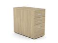 Kito 3 Drawer Desk High Pedestal - Storage Cabinet - SKU: KIT - DHP3C/8/UO