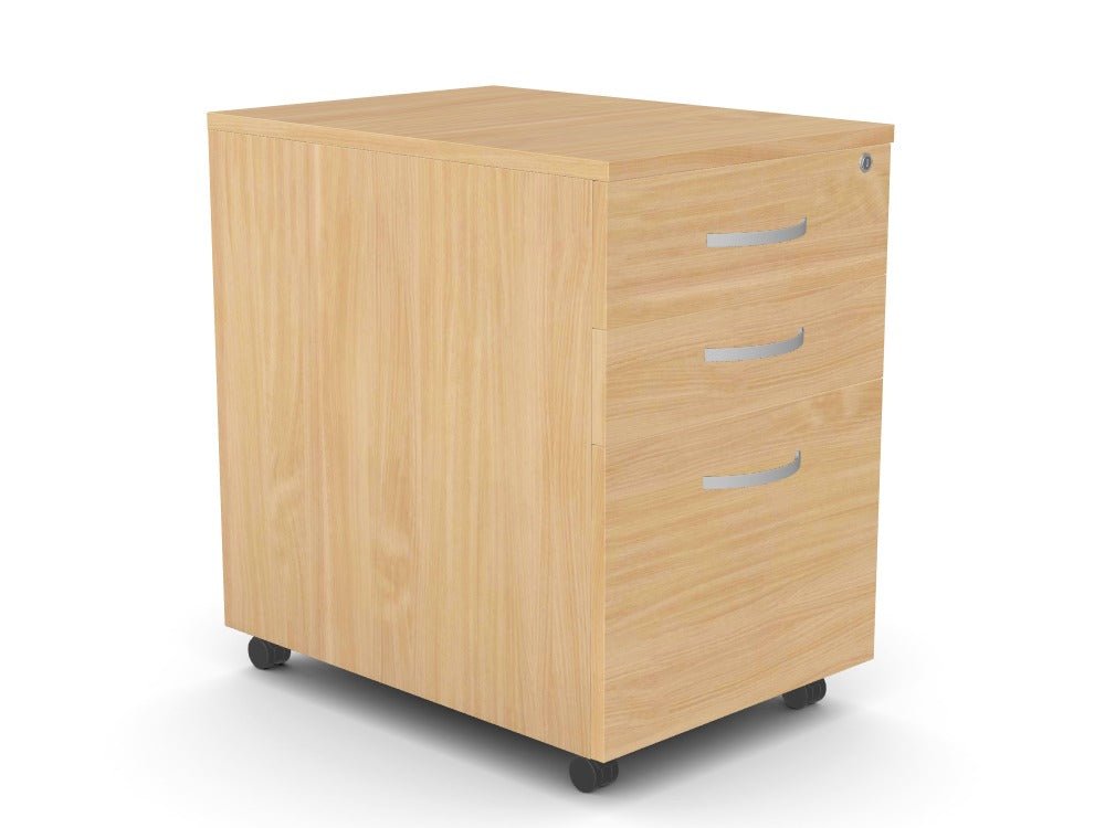 Kito High Mobile Pedestal 3 Drawer Storage Cabinet - SKU: KIT - HIGMP/BETHATSMYOFFICE