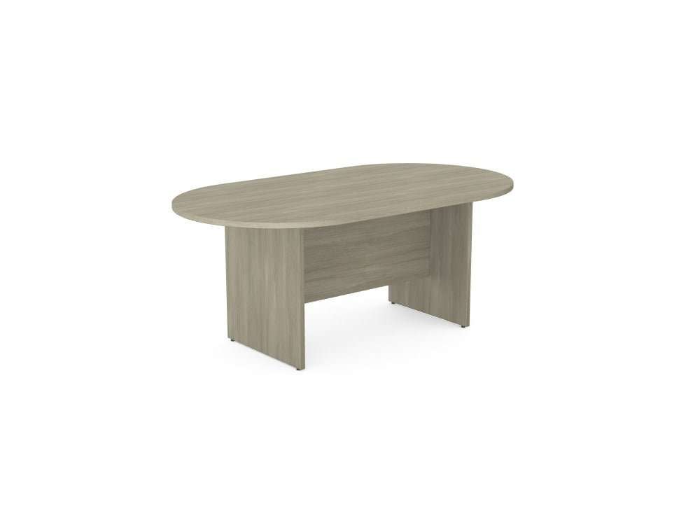 Kito Oval Meeting Table Panel Leg Base Single Piece - Size 1800 mm x 1000 mm - SKU: KIT - P1810/AO
