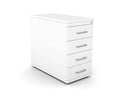 KO - CD Pedestals KO - 6 / KO - 7 Storage Cabinet - SKU: WU - KO - 7, Top Finish: WH