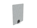 Koala Minimal Freestanding Screens - Plain Acoustic Panel - SKU: KFS/PLAIN - STC/12 - 16, Screen Colour: Grey_KP - 38, Base: PET/METAL/FOOT/BLK