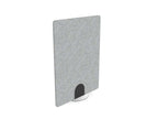 Koala Minimal Freestanding Screens - Plain Acoustic Panel - SKU: KFS/PLAIN - STC/12 - 16, Screen Colour: Grey_KP - 38, Base: PET/METAL/FOOT/BLK
