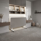 Levanta Flip Me Height Adjustable Desk and Writing Board 80cm x 160cm White