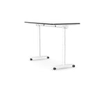 Levanta Flip Me Height Adjustable Desk and Writing Board 80cm x 160cm White