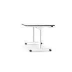 Levanta Flip Me Height Adjustable Desk and Writing Board 80cm x 160cm White