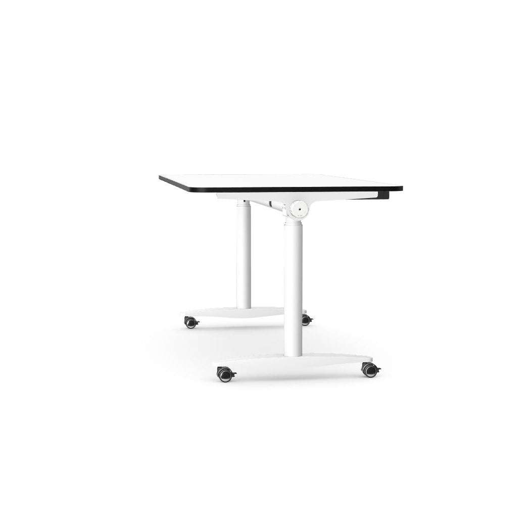 Levanta Flip Me Height Adjustable Desk and Writing Board 80cm x 160cm White