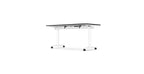 Levanta Flip Me Height Adjustable Desk and Writing Board 80cm x 160cm White