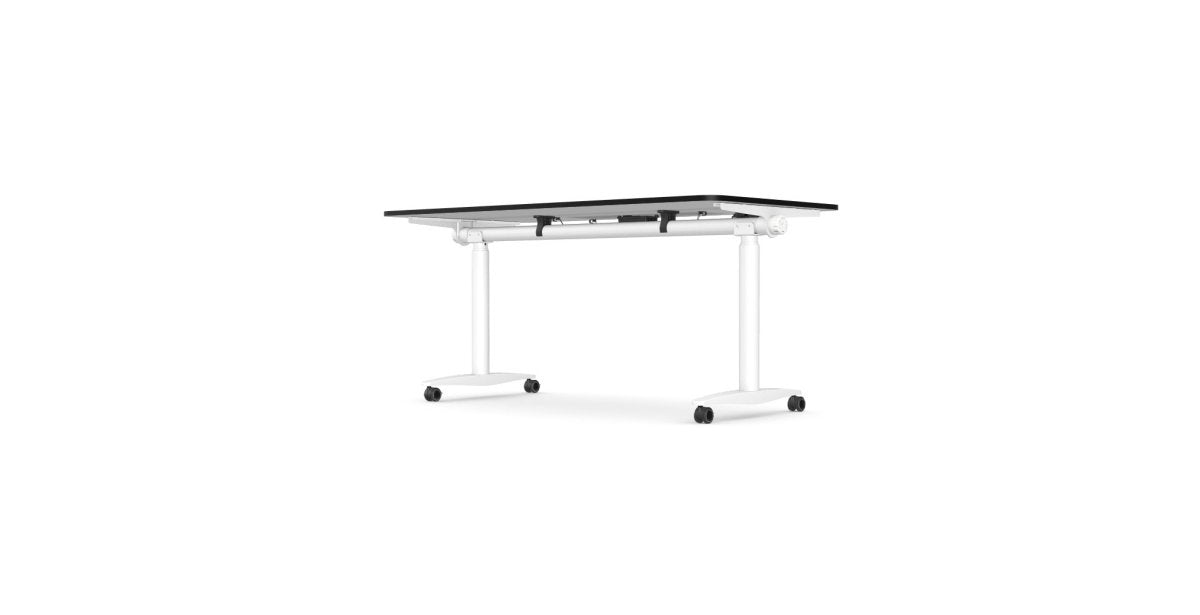 Levanta Flip Me Height Adjustable Desk and Writing Board 80cm x 160cm White